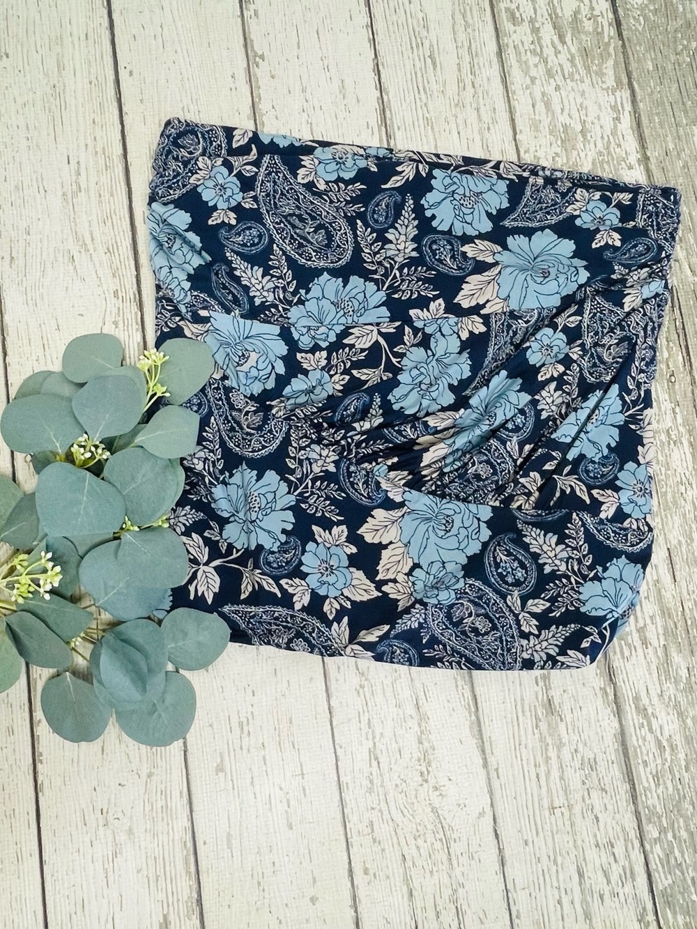 Free People Floral Bandeau Tube Top